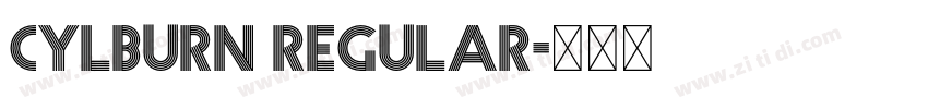 Cylburn Regular字体转换